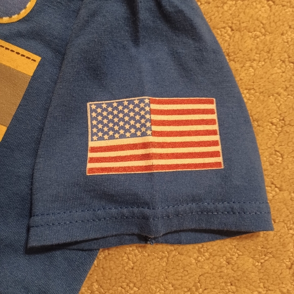 Kid's Junior EMS Tee - Blue (Small) - Picture 4 of 5